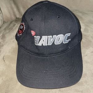 Berkeley Fishing Havoc Hat‎ Black Adjustable Strap Back Dad Baseball Cap